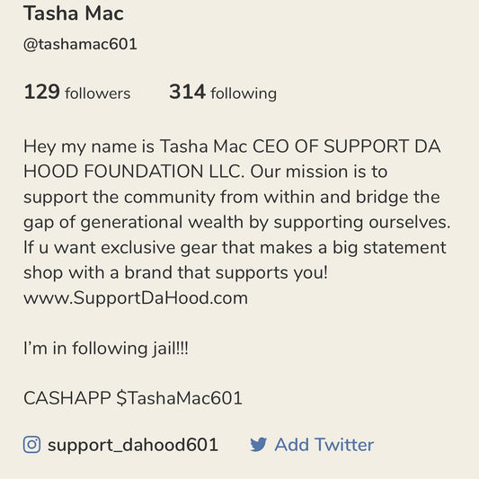 Go follow me guys if...