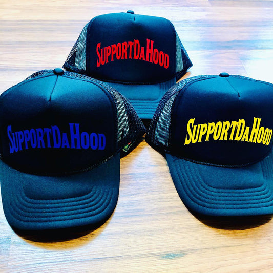 Trucker hats online!! #SupportdHood #explore...