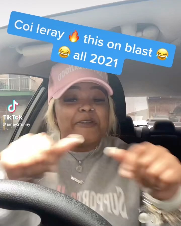 She a whole vibe!! Lol...