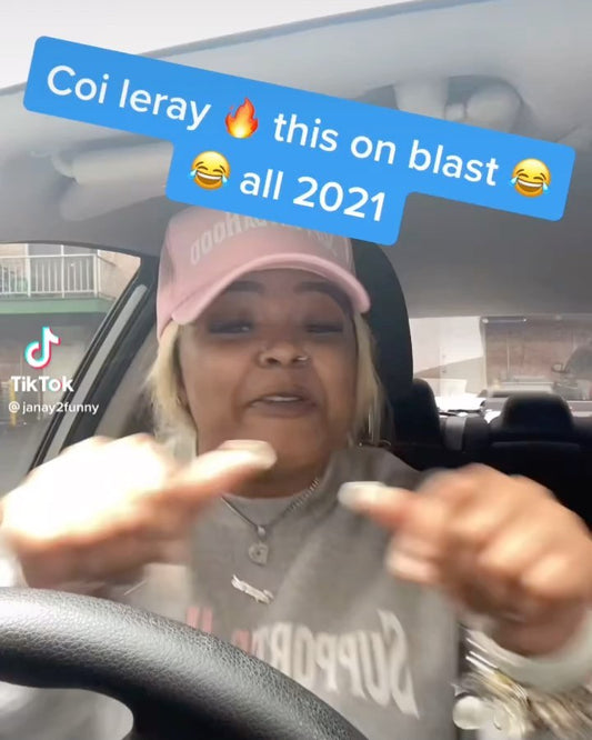 She a whole vibe!! Lol...